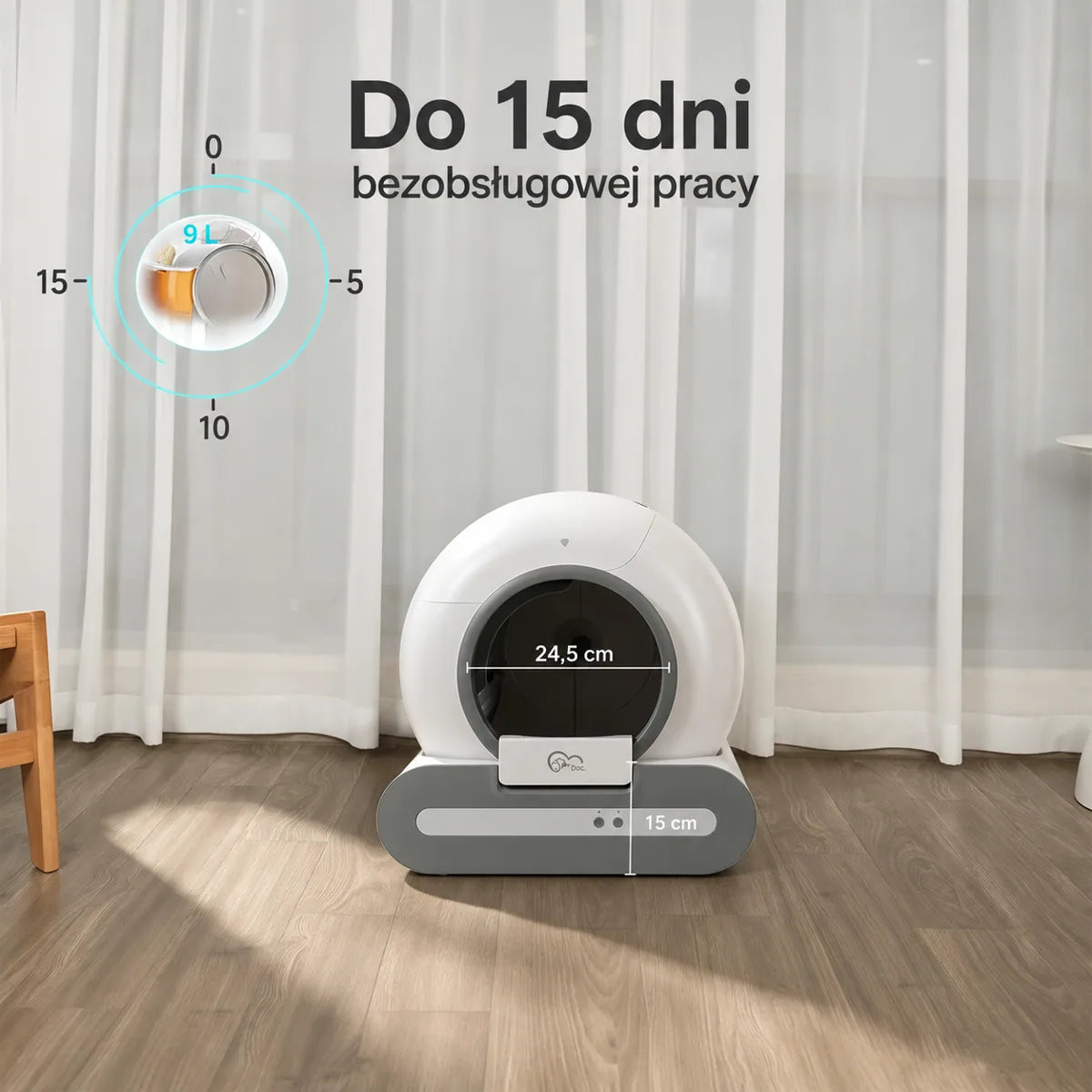 KotBox Pro 65L — bezpieczeństwo kota